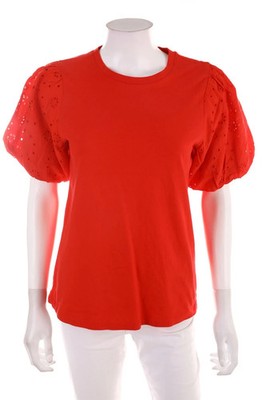 F&F Kurzarm-Shirt S rot #1568