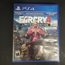 Far Cry 4 Walmart Limited Edition PS4 w/ Case Insert