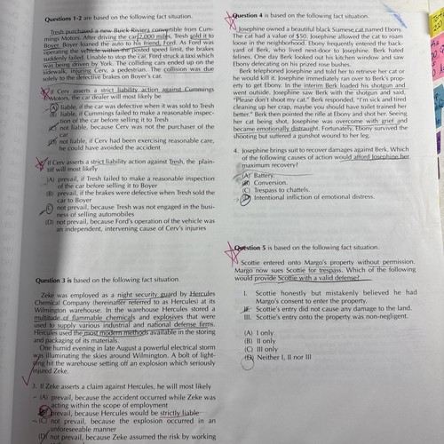 Multistate Workbook Volume 1 pmbr Multistate Specialist Torts Contracts Property - Bild 8 von 19