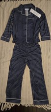 PajamaGram Button Front Unisex Kids Pajamas Size 8 Top. And Bottom New