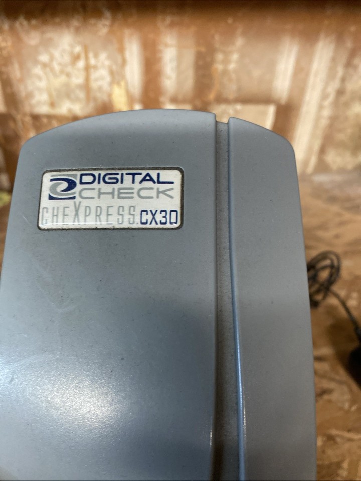 Digital Check CX30 CheXpress 30 Scanner 152000-01 Unit Only - NO CABLES ...