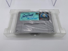 SIMEARTH Sim Earth Super Famicom With Box & Manual US Seller SFC1097