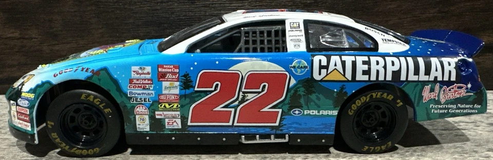 2002 Ward Burton Autographed Wildlife Foundation 1:24 NASCAR Racing Champions - Image 2 of 4