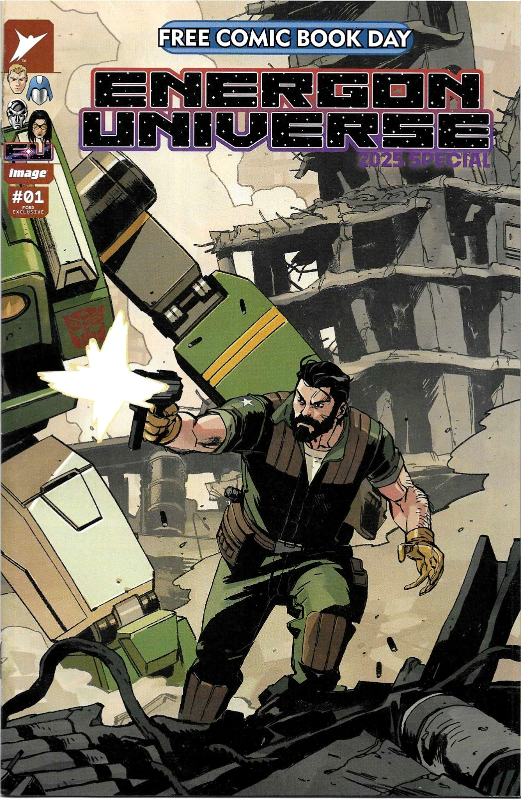 ENERGON UNIVERSE 2025 SPECIAL #1  FREE COMIC BOOK DAY  IMAGE SKYBOUND  NM