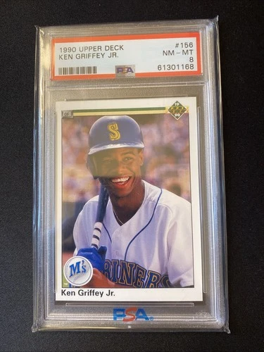 1990 Upper Deck Ken Griffey Jr. PSA 8 Seattle Mariners Rookie Card