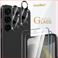 Schutzglas FüR Galaxy S24 Fe 9H HäRte Hd Klar Anti-Kratz 2 StüCke Folie