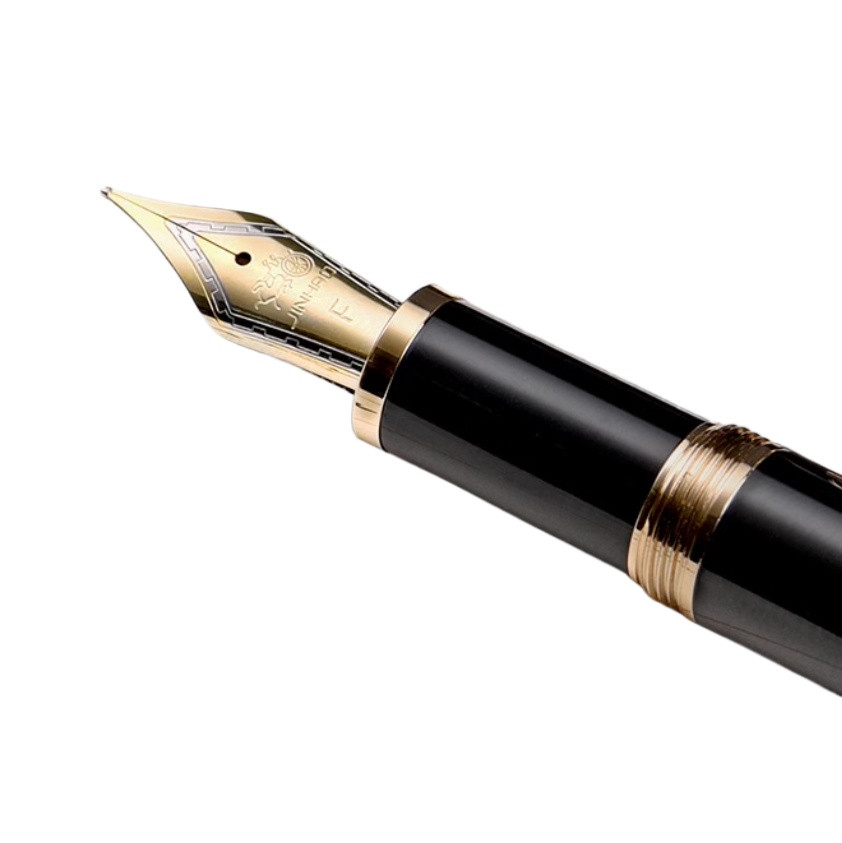 2025 Jinhao X350 Metal Black Fountain Pen Fine EF/F/M Nib