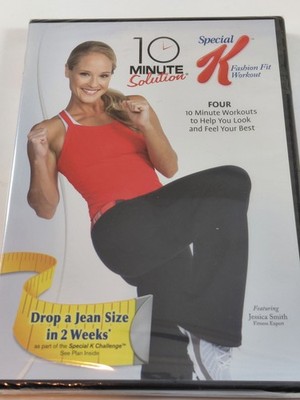 10 Minute Solution Special K Fashion Fit Workout DVD Jessica Smith Fitness New