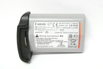 Canon original LP-E19 Akku für EOS Modelle gebraucht LP E19  (2)