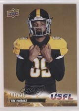2023 Upper Deck USFL Preview Gold 183/239 Tre Walker #13 2b2