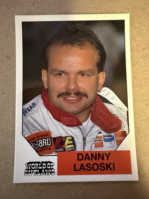 1990 World Of Outlaws Danny Lasoski Card 