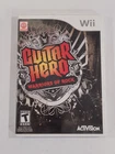 Guitar Hero: Warriors Of Rock (Nintendo Wii) Complete CIB