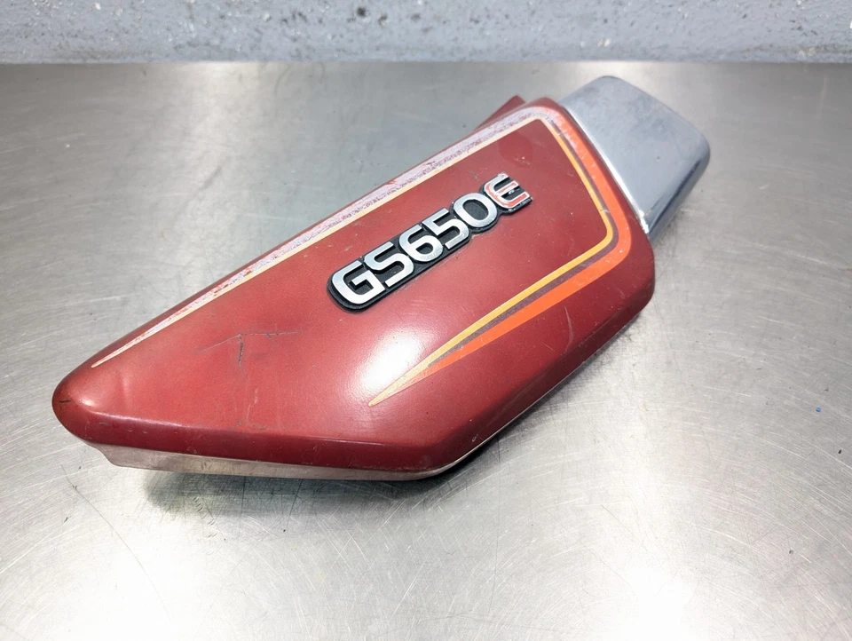 Suzuki GS650E Mod. Z/X 1981-1982 Right Side Frame Cover Panel Fairing - Image 3 of 4