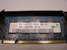  NICE Hynix 1GB 2RX16 PC2 6400S 666 12 Laptop Memory Ram