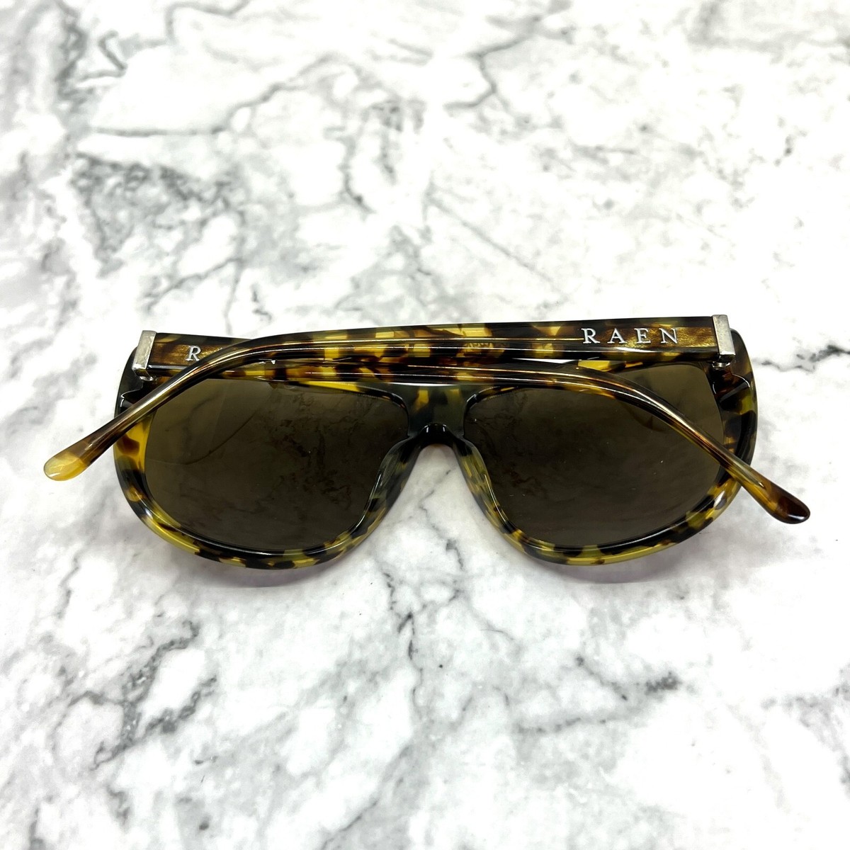 RAEN Womens Optics Schade‎ Cider Tortoise Brown Sunglasses + Faux Leather Case RAEN NORIE-Dawn/Mink Gradient Mirror-53 main image 4