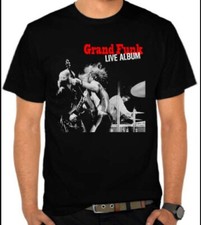 Grand Funk Railroad Live Album Unisex Black T-shirt , Railroad Live Abum Shirt