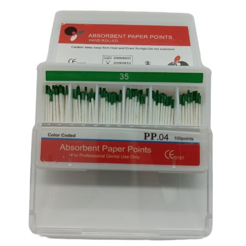 10 Packs Dental Endodontics Absorbent Paper Point Taper 0.04 35# 100pcs/pack - Picture 8 of 10