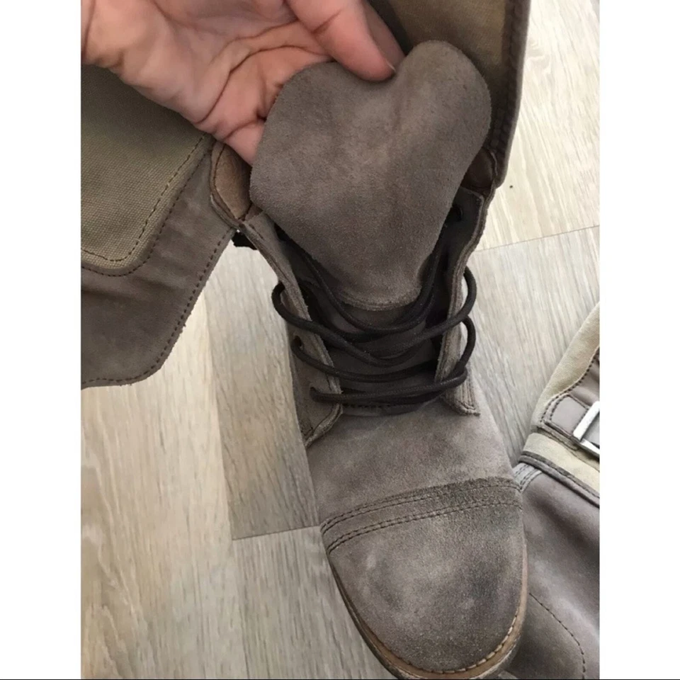 Botas militares de cuero ALL SAINTS DAMISI 37 7 Foto 4 de 4