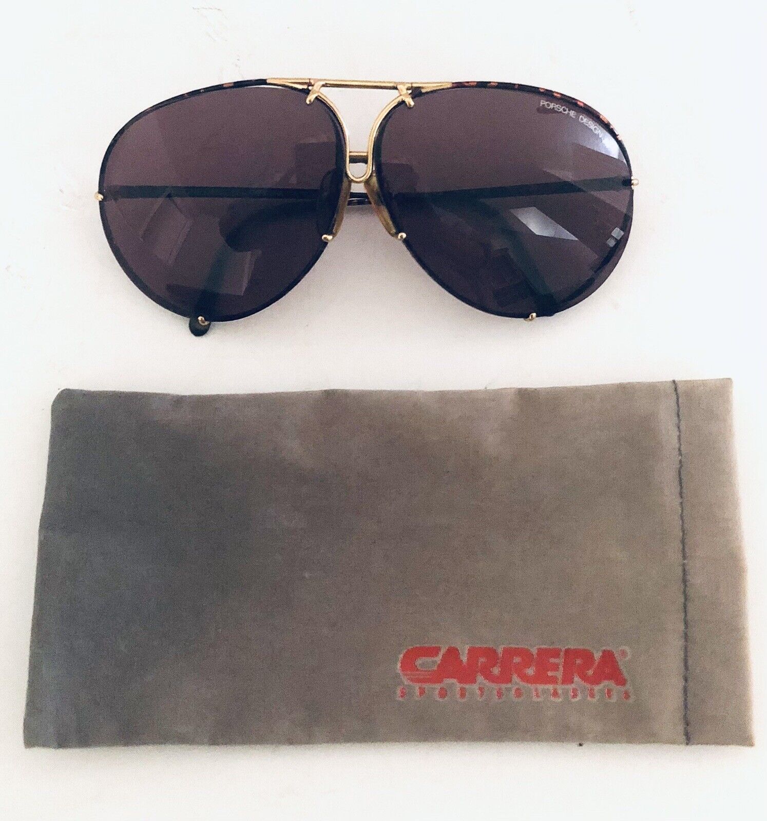 Vintage Porsche Design Carrera 5621 47 Aviator Sunglasses - Large | eBay