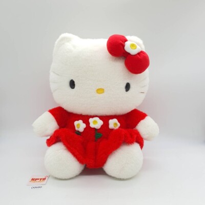 Hello Kitty Flower Dress D680 Sanrio Characters Sanrio Smiles Plush 11'' Doll Jp