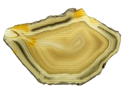 Natural Thin Geode Agate Slice Size 2 45.15 grams - Picture 2 of 6