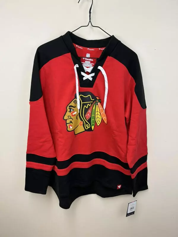 WOMEN'S CHICAGO BLACKHAWKS Fanatics HOCKEY JERSEY RED WOMENS SZ XL BRAND NEW