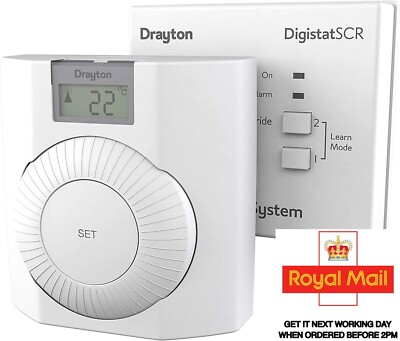 Thermostat Digistat Rf Drayton RF601 Digistat RF Wireless Room