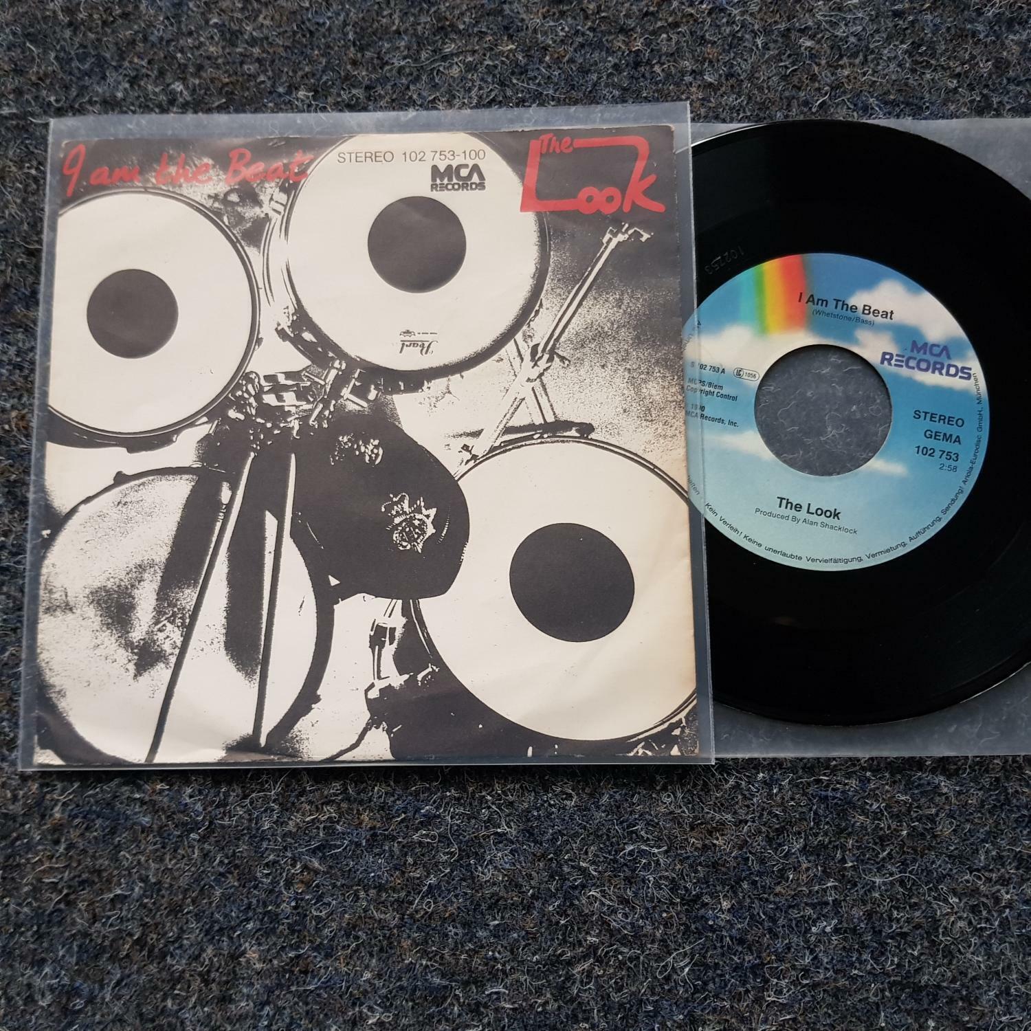 7"" Single Vinyl The Look - I am the beat GERMANY