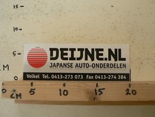 STICKER,DECAL DEIJNE.NL VOLKEL JAPANSE AUTO-ONDERDELEN