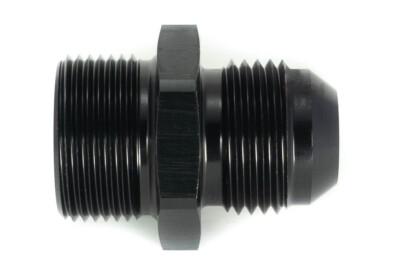 Gewindeadapter M24x1,5 zu Dash 10 / -10 AN / JIC 10 Schwarz eloxiert 7/8 - 14UNF