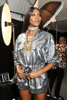 Moschino x H&M Jeremy Scott Sequined Silver Hooded Dress Moschino x H&M Jeremy Scott Sequined Silver Hooded Dress