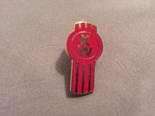 kenworth truck emblem pinback, tie clip, pin