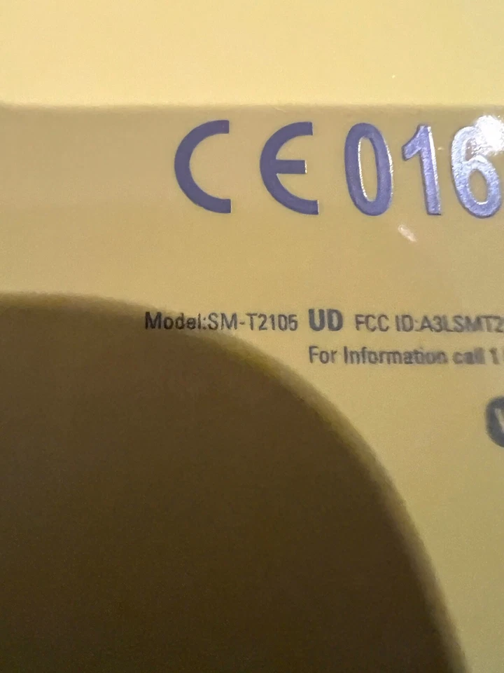 Lote de 2 Samsung Galaxy Tab 3 SM-T2105 defectuosos - amarillo Foto 3 de 4