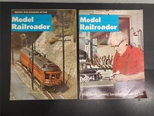 Vtg 1970 Mar & Apr Model Railroader HO Scale Model Trains Magazines Collectible