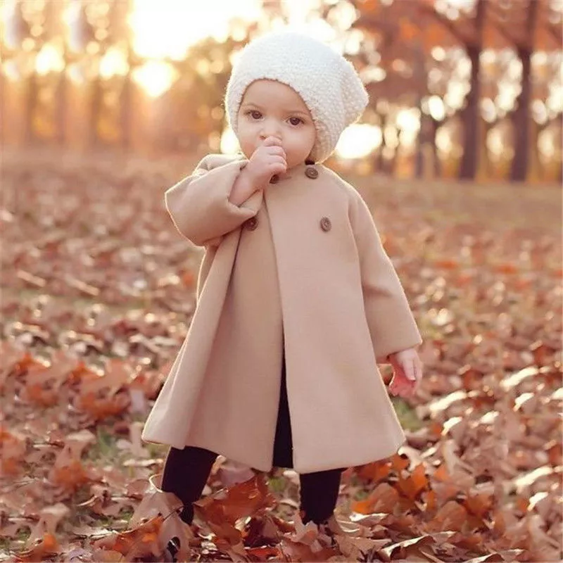 Newborn Infant Baby Girl outerwear Coat Kid Fall /Winter Outwear |