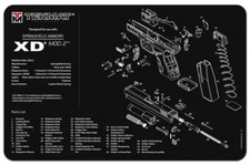 TekMat® Gun Cleaning & Repair Mat for Springfield Armory, 11x17 Neoprene Rubber