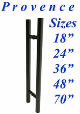 Long Door Handle Ladder Pull Handle Entry Door Stainless Steel Matte Black