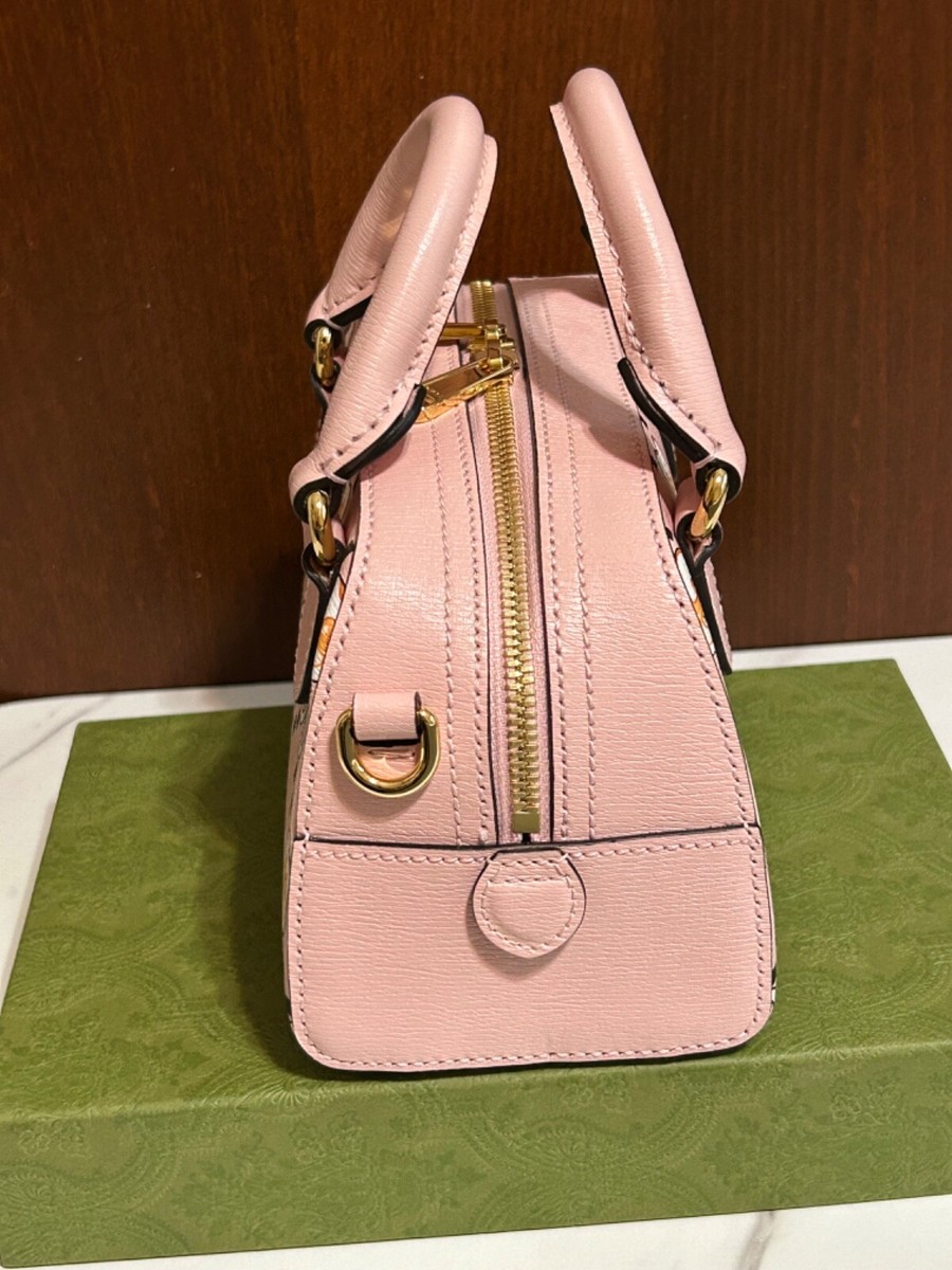 Gucci PIKARAR Ophidia Boston Top Handle Bag DOG TOAST - NEW WITH