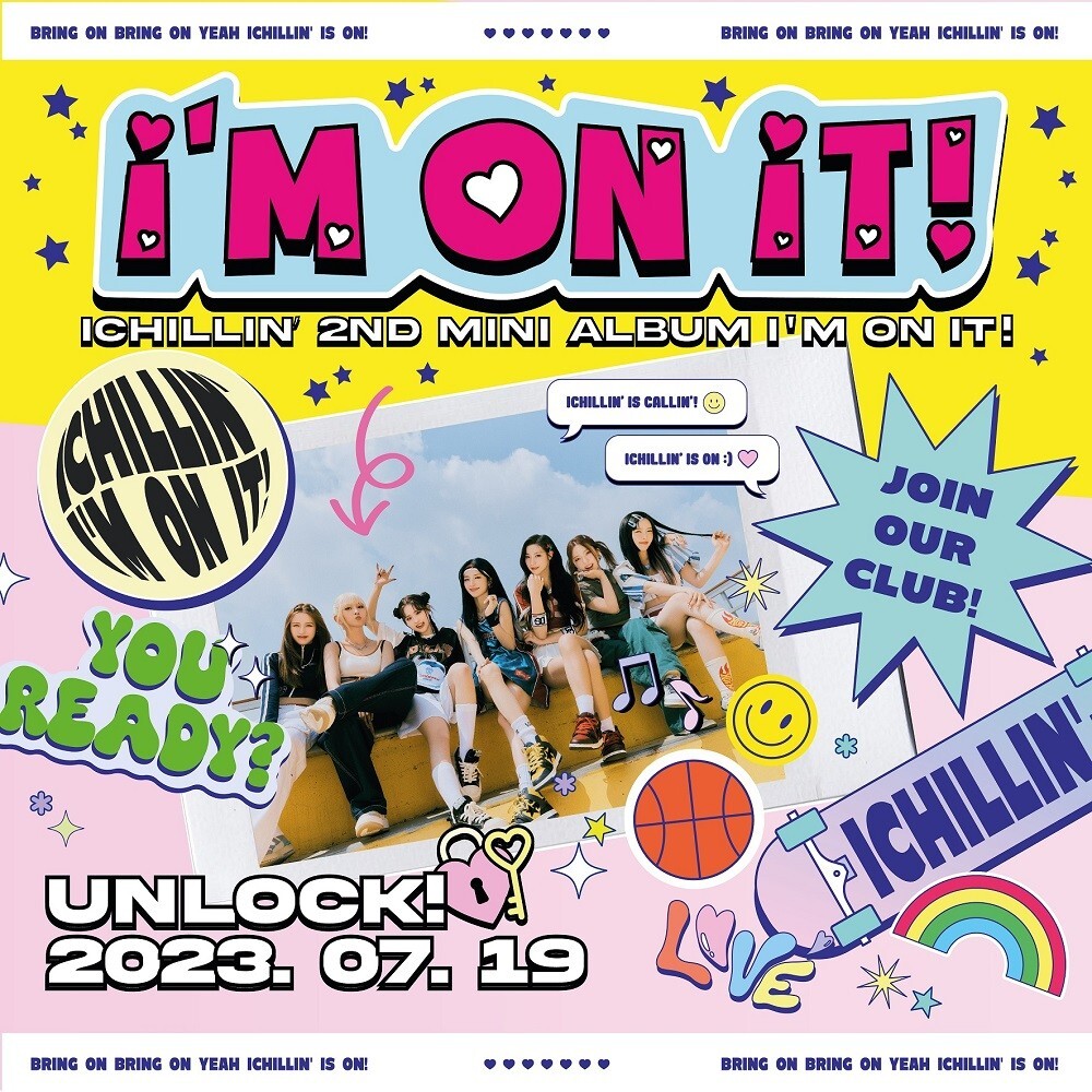 ICHILLIN' 2ND MINI ALBUM I'M ON IT! K-POP CD SEALED | eBay