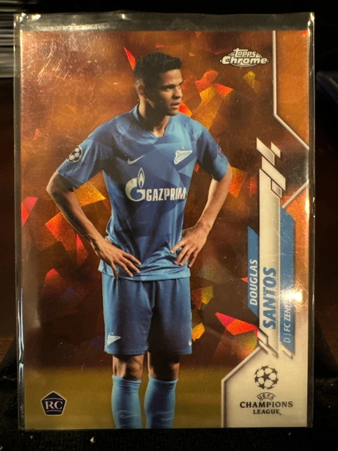 Douglas Santos 2019-20 Topps Chrome UEFA /50 RC