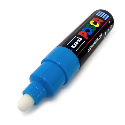 Uni Posca PC-7M Marker – Dicke Kugelspitze Für Coole Kunst-Projekte In 15 Knalligen Farben
