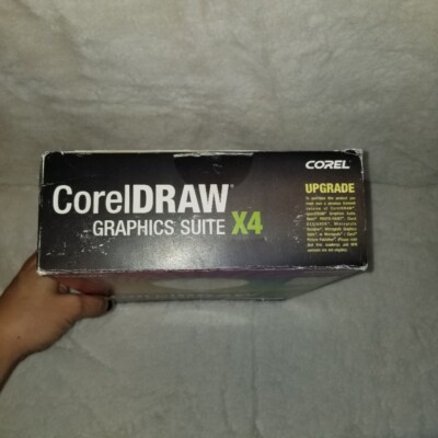 Corel CorelDRAW Graphics Suite X4 Upgrade 2008 Big Box With All
