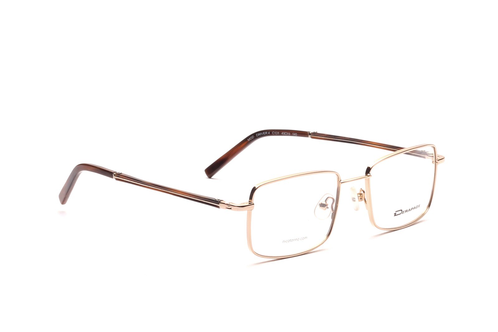 Нанесение золотисто-коричневого покрытия для волос диаметром 49 - 19 мм Мод. Driver4 B6