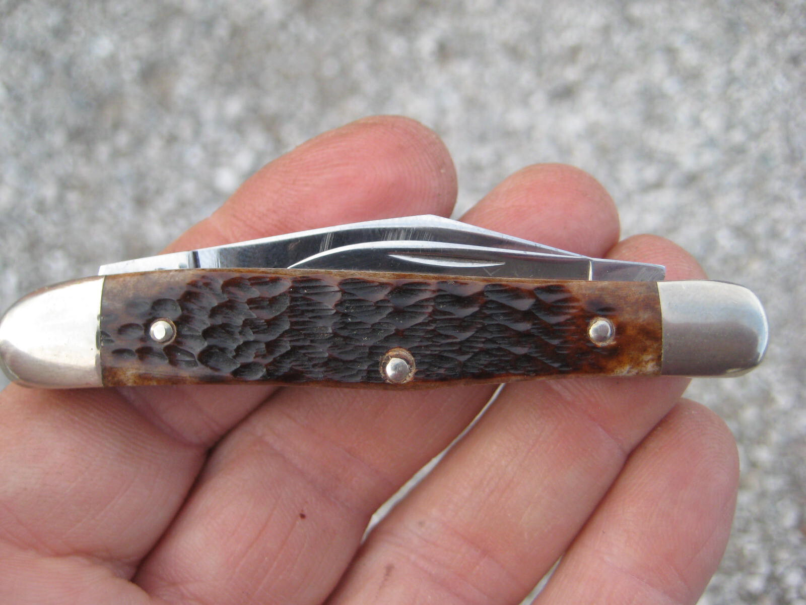 Vintage CASE XX 3 Blade Whittler POCKET KNIFE 6308 2 Dots eBay