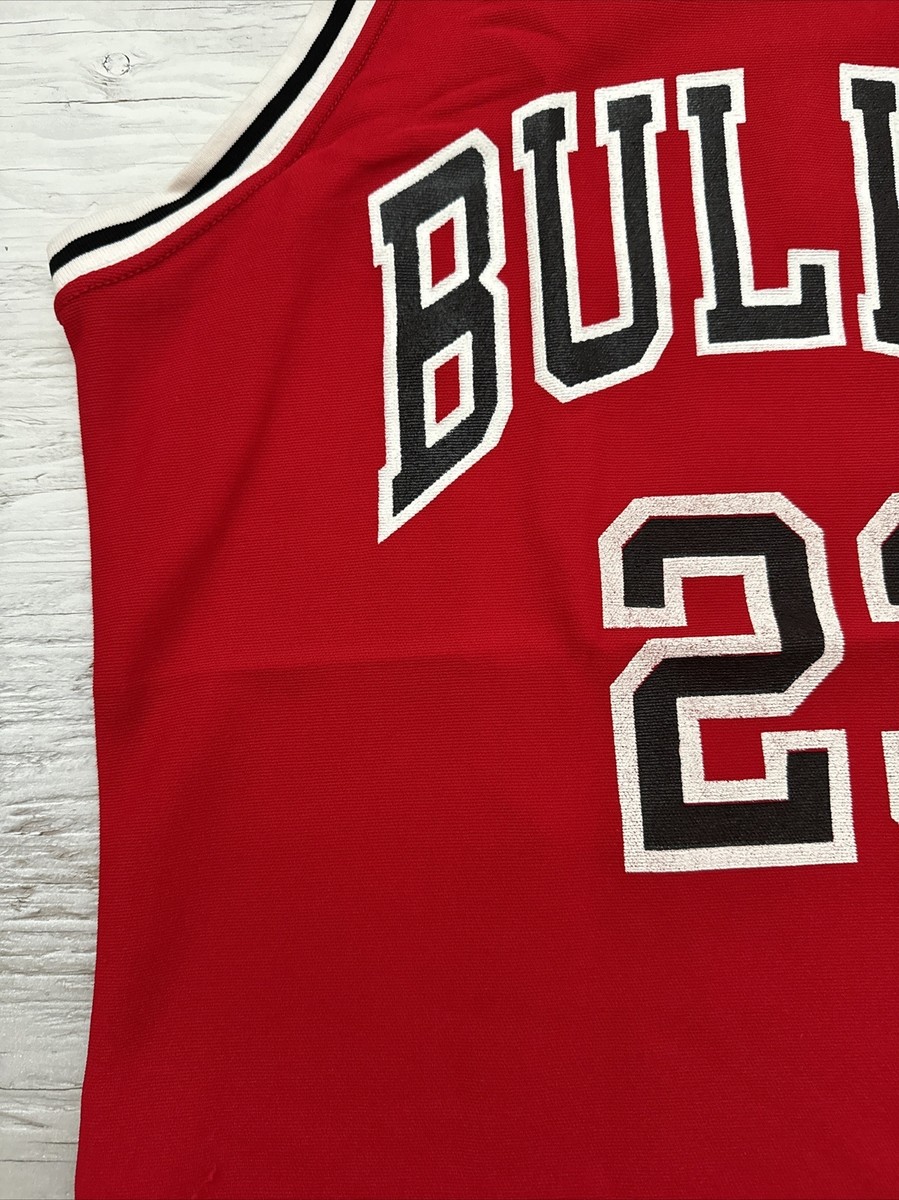 Vintage 80s NBA Sand Knit Chicago Bulls Michael Jordan #23 Jersey