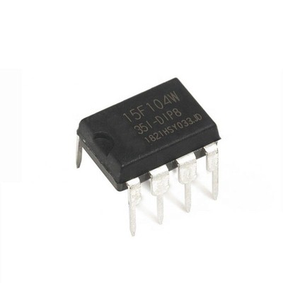 set of 10  one chip microcomputer chip STC15F104W-35I-DIP8 #D4*