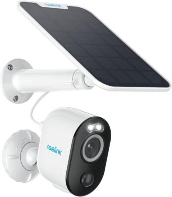 Reolink 5MP Überwachungskamera Aussen Akku Argus 3 Pro+Solarpanel  2,4/5GHz