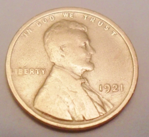 1921 P Lincoln Wheat Cent / Penny  CULL **FREE SHIPPING**