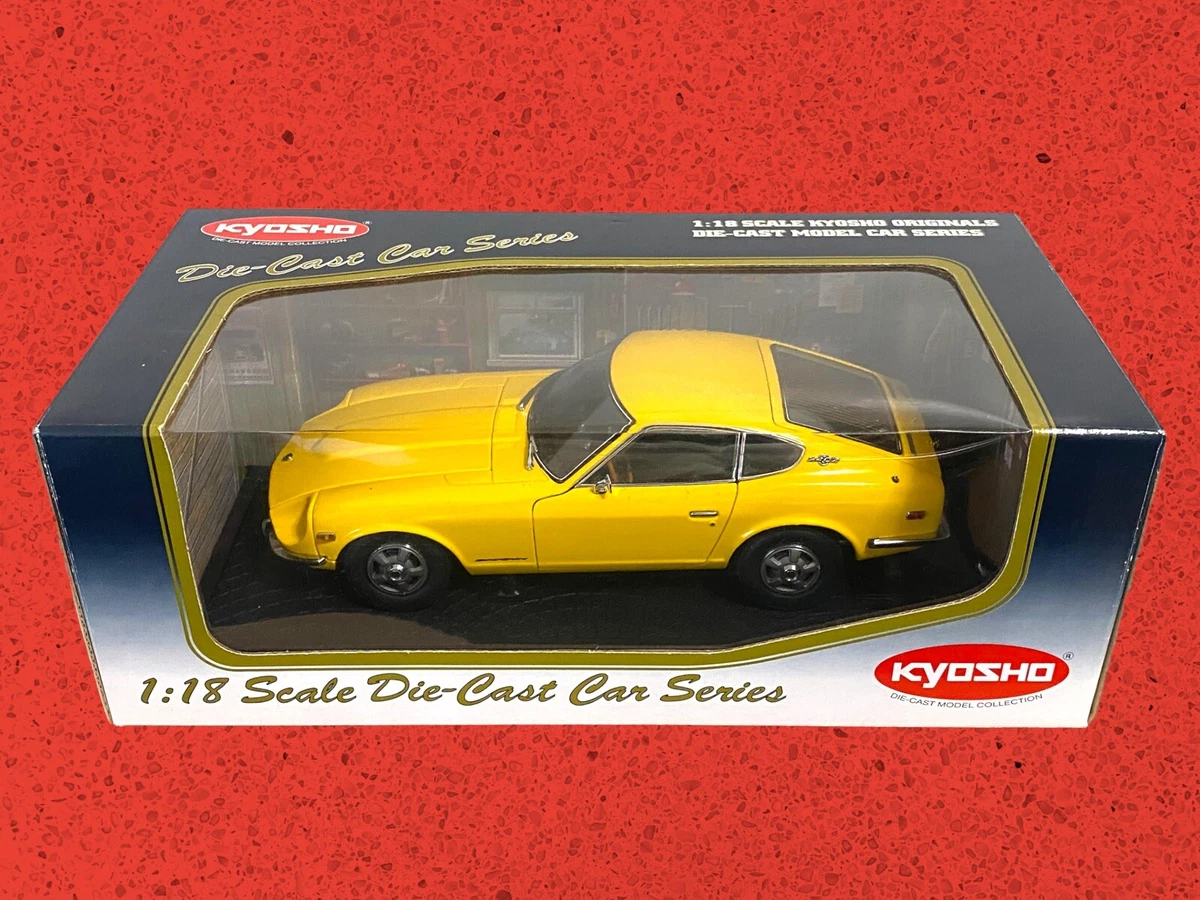 08214y Kyosho 1 18 Datsun 240 Z Yellow (RARE )