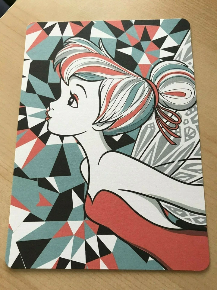 Disney 5 x 7 Postcards (Set of 4):  Disney Rewards Special Edition Artwork Foto 3 de 4